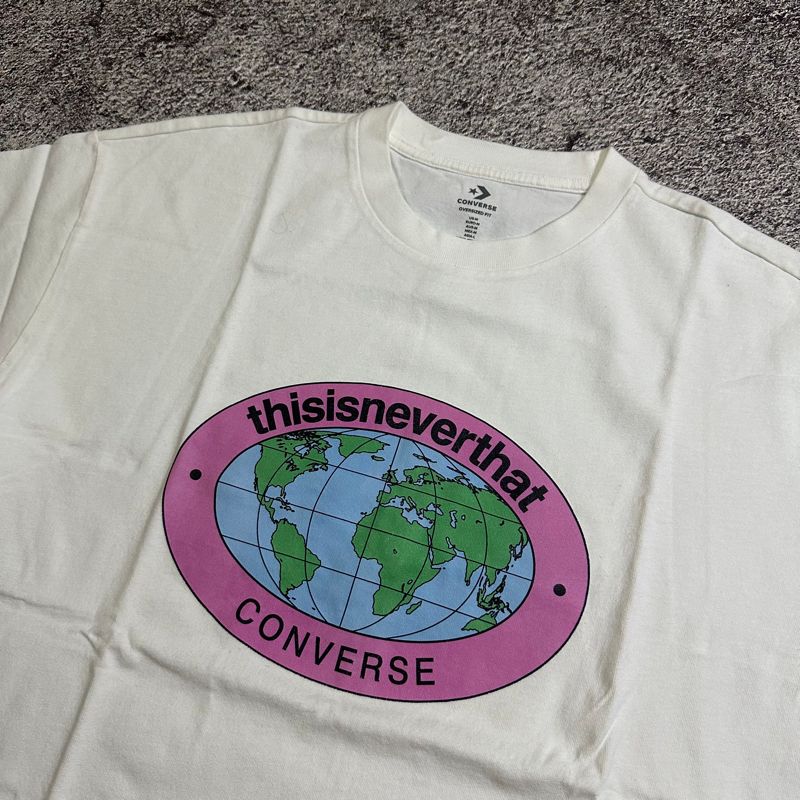 THISISNEVERTHAT x CONVERSE WHITE TEE, foto 2