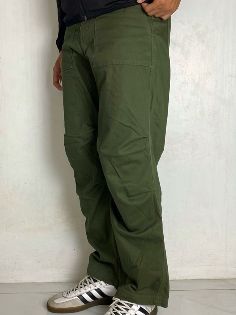 W STANDARD FATIGUE COTTON WIDE PANTS, foto 3