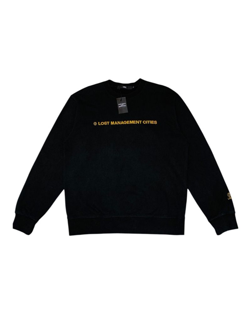Lost Management Cities Embroidery Logo Crewneck, foto 2