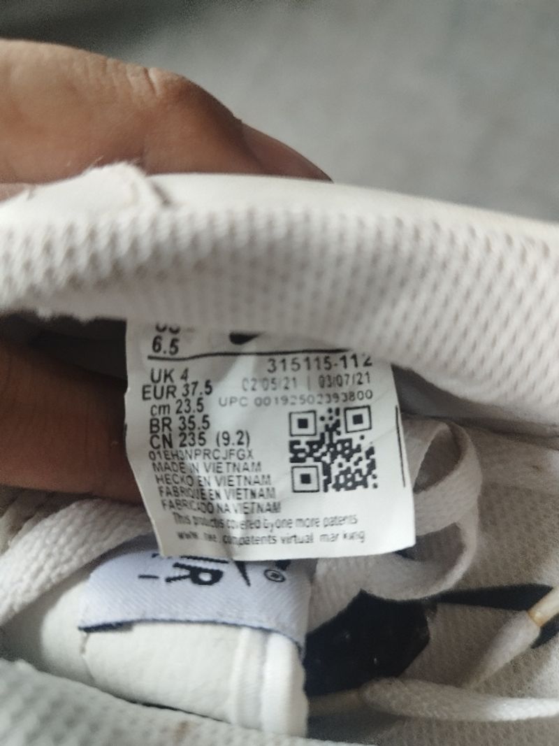 Nike Air Force 1 Low White Black Size 37.5, foto 7
