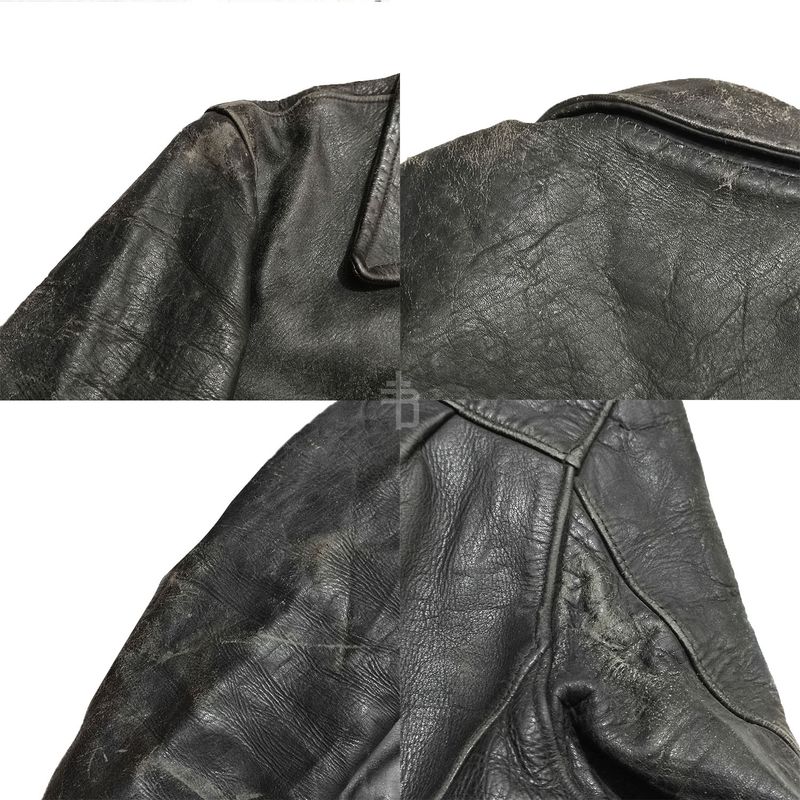 Vintage 1940s AMC Sportswear Leather Jacket True VTG - Preloved