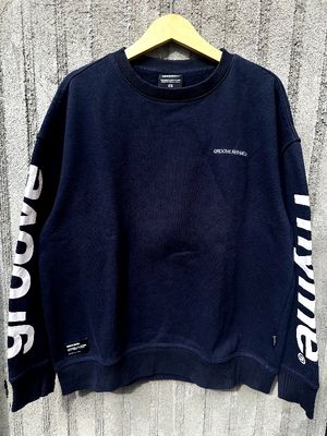 Crewneck Groove Rhyme Spellout