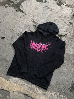 Hysteric panic emo goth hoodie