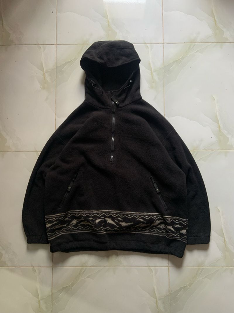 VINTAGE HH HELLY HANSEN HALFZIP POLARTEC JACKET, foto 2