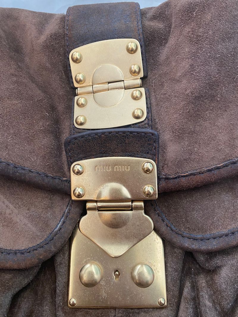 Miu Miu Coffer bag brown, foto 3