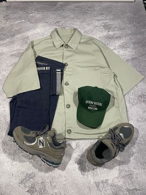 Gu uniqlo new balance Outer topi celana sepatu pria paket