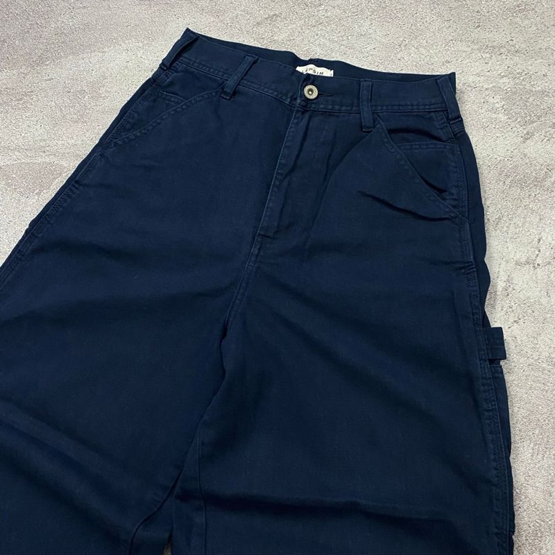 Lepsim Dark blue Baggy jeans carpenter, foto 6