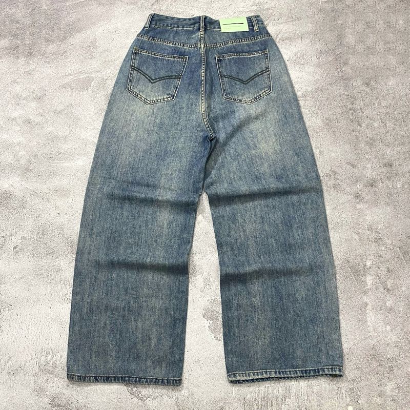 unique baggy blue jeans, foto 7