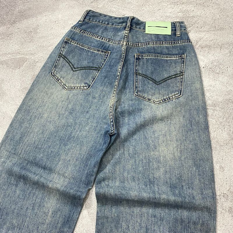 unique baggy blue jeans, foto 8