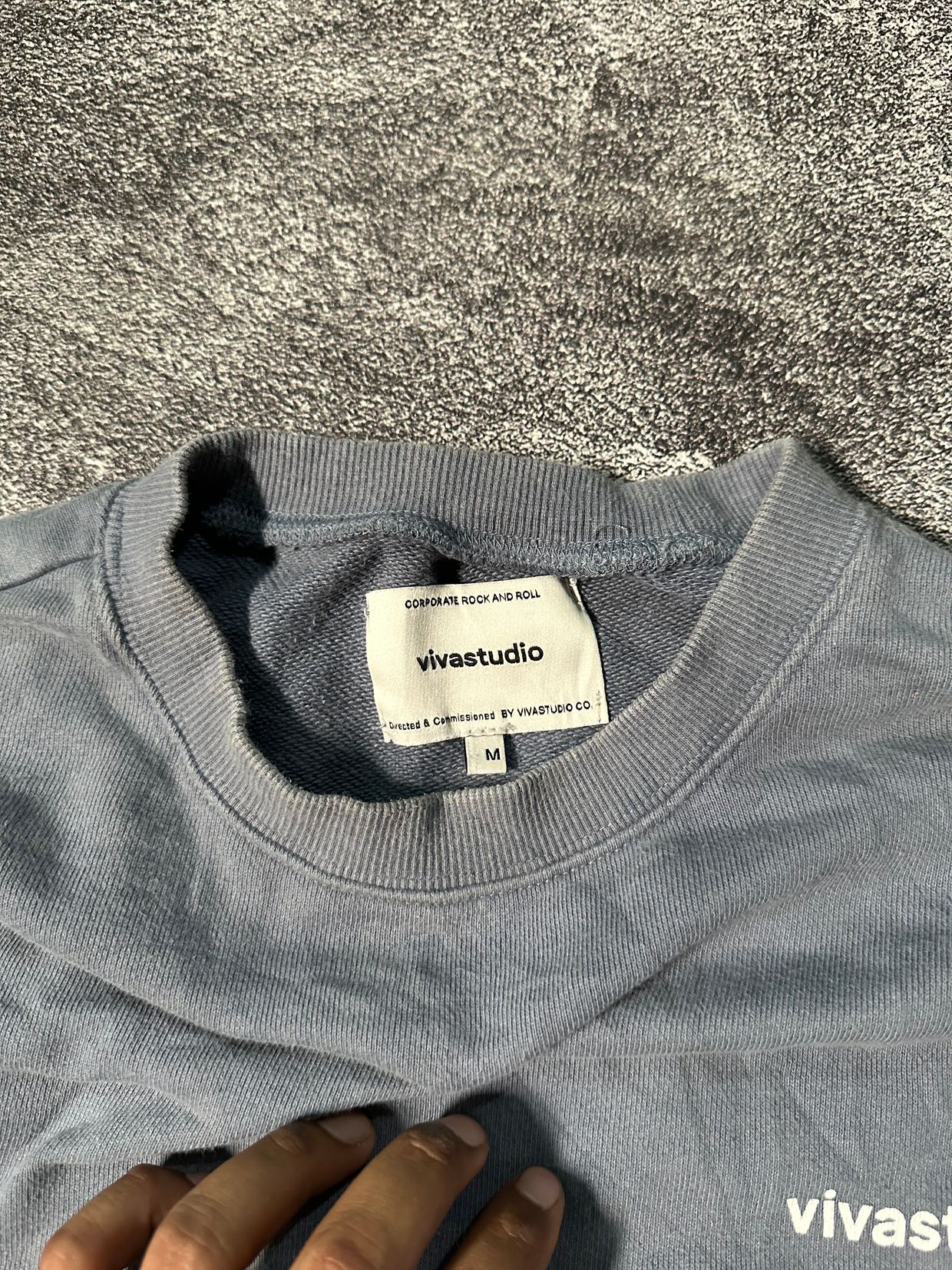 Vivastudio Casual Sweater Pria blue, foto 4