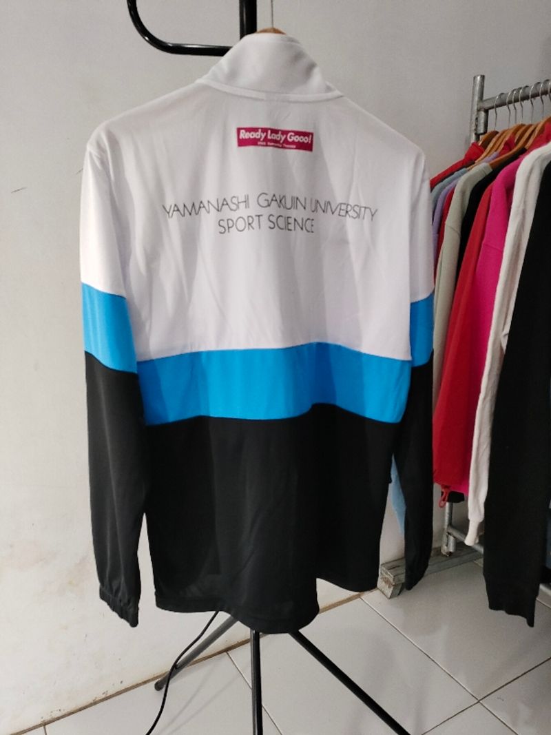 Jaket Tracktop Mizuno Three Tone Softshell Original, foto 2