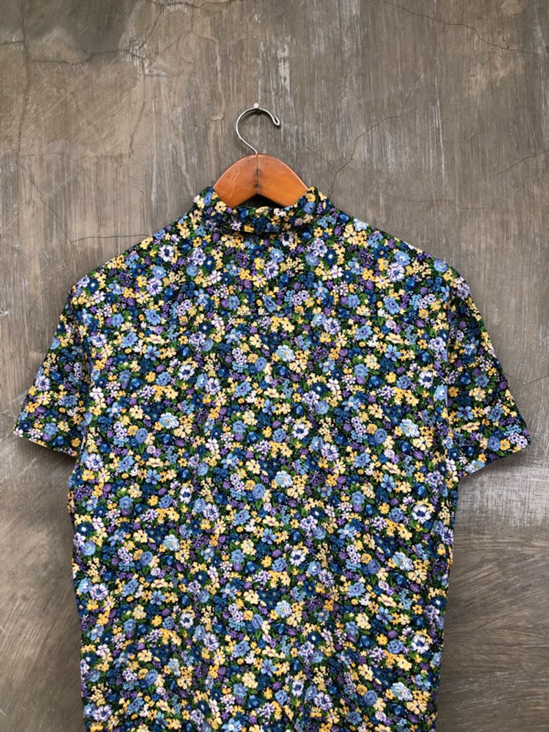 Gsenbarg Floral Pattern Women Button Up Shirt, foto 7