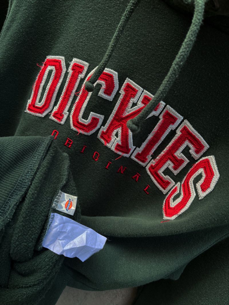 Dickies Green Hoodie size Large, foto 6