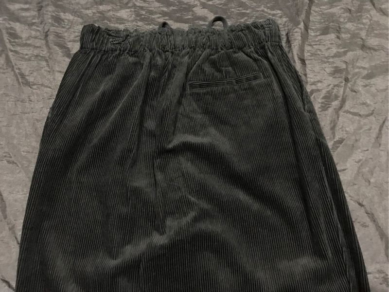 CORDUROY PANTS BLACK - EARTH, foto 5