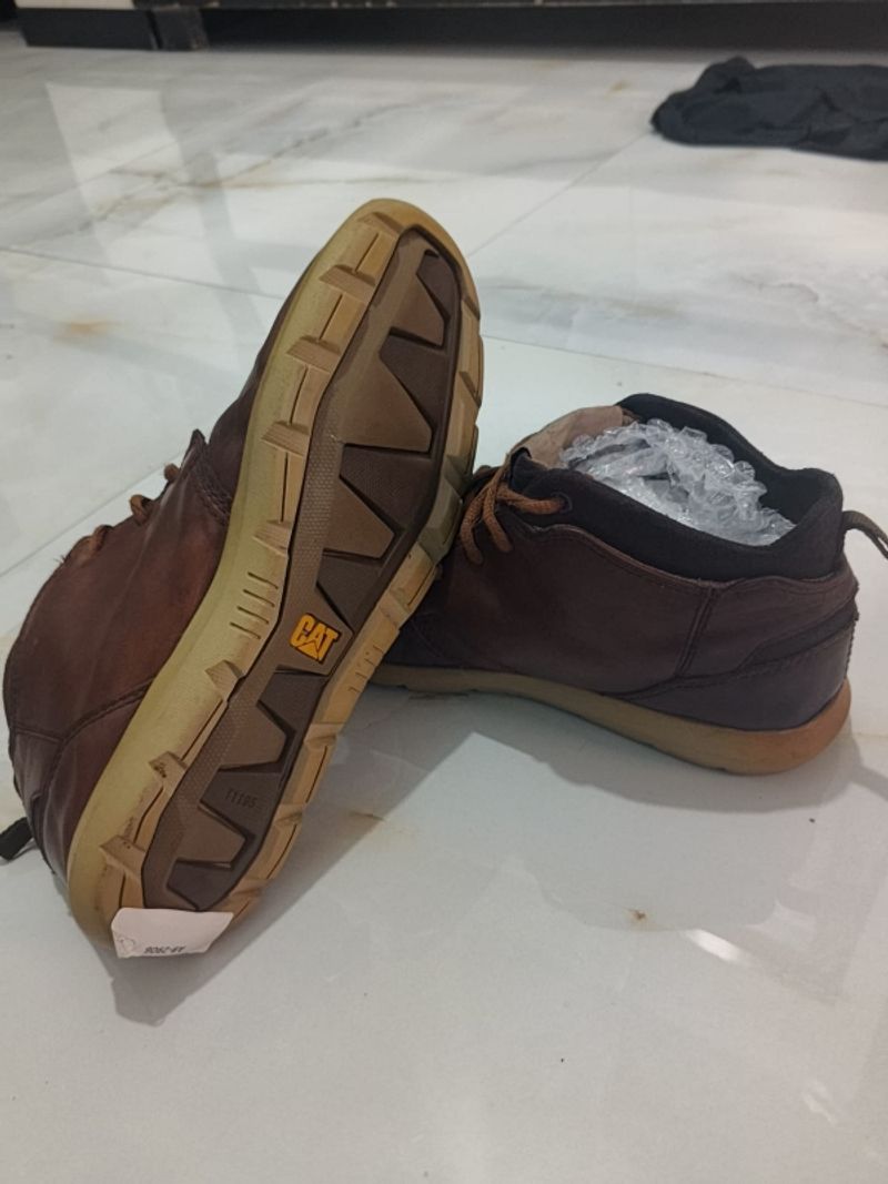Sepatu CAT Transcend brown, foto 2