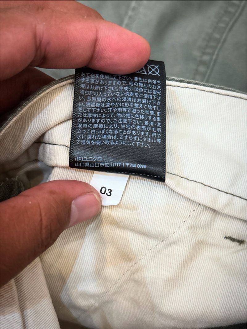 UNIQLO CARGO SHORT PANTS SIZE 31/32, foto 8