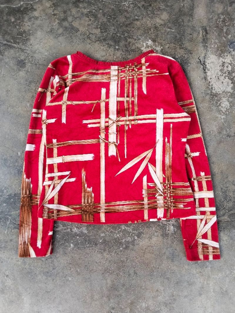 Murom bamboo graphic blouse, foto 4