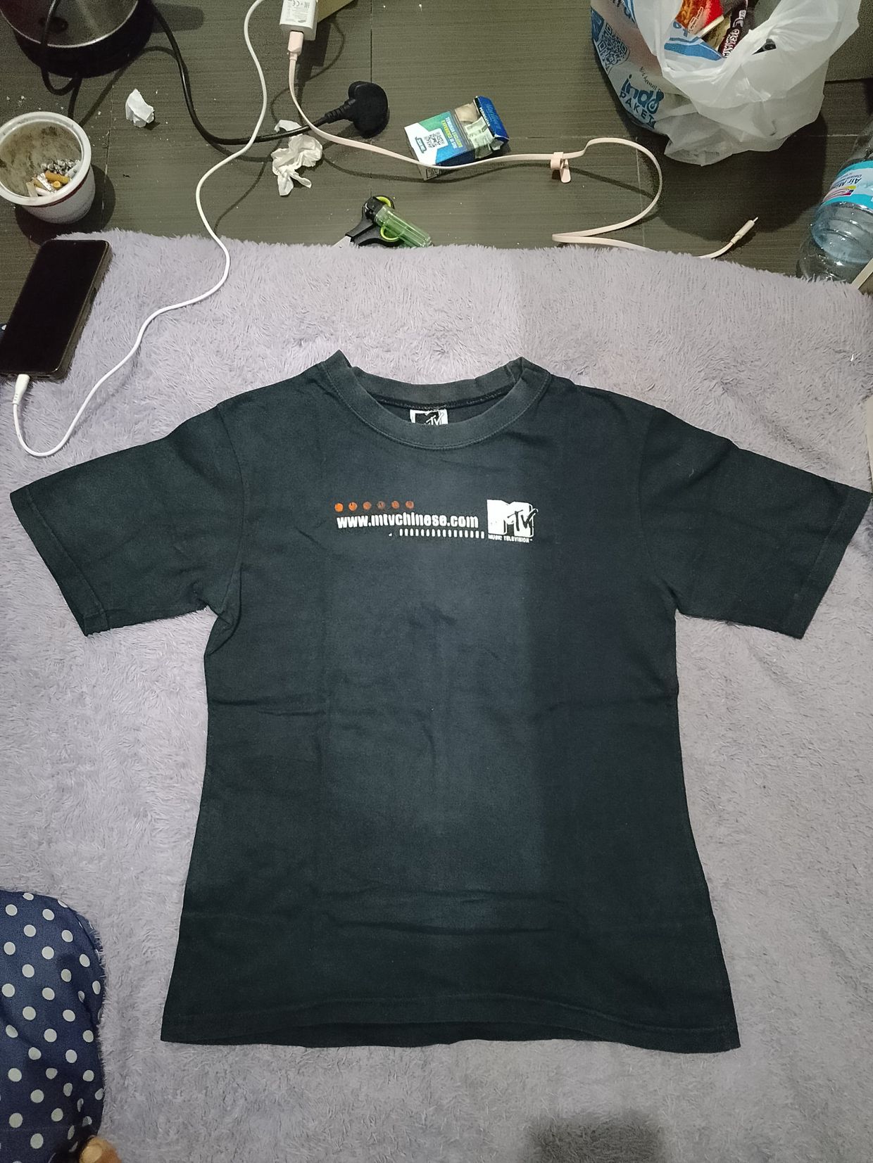 Vintage Streetwear T-shirt Wanita black