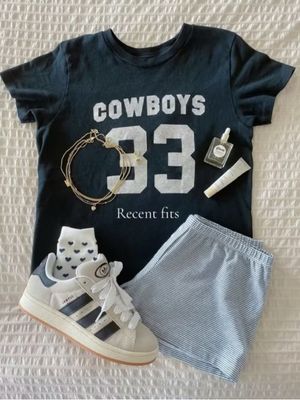 Cowboy 33 Baby Tee Y2K Off Shoulder Crop Top