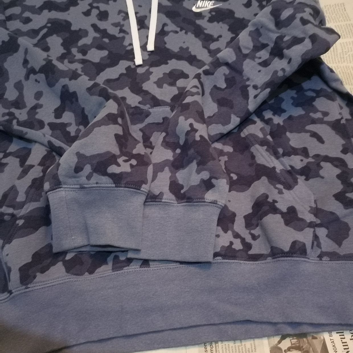 Nike Emo Hoody Pria blue, foto 3