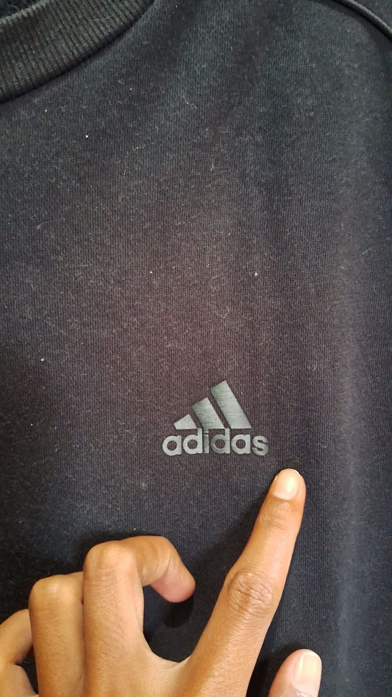 Crewneck Adidas Three Stripes Big Logo, foto 5