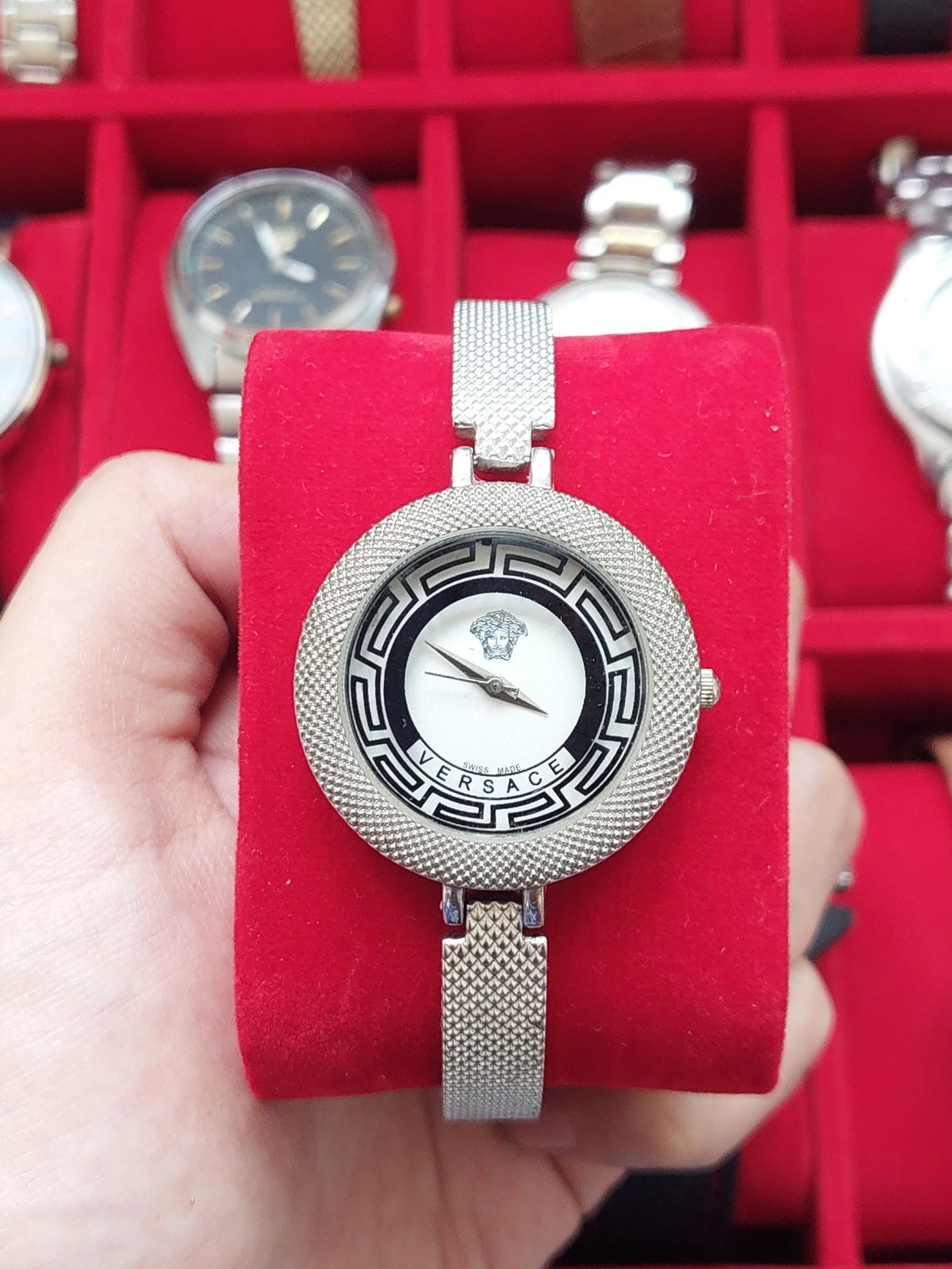 Versace Casual Wanita silver, foto 2