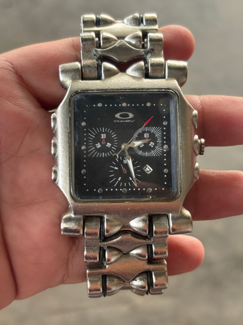 JAM OAKLEY MINUTES MACHINE TITANIUM, foto 2
