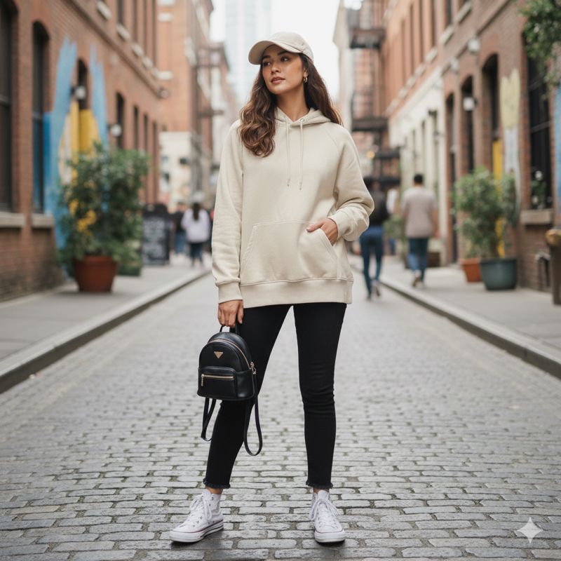 Hoodie H&M Beige, foto 2