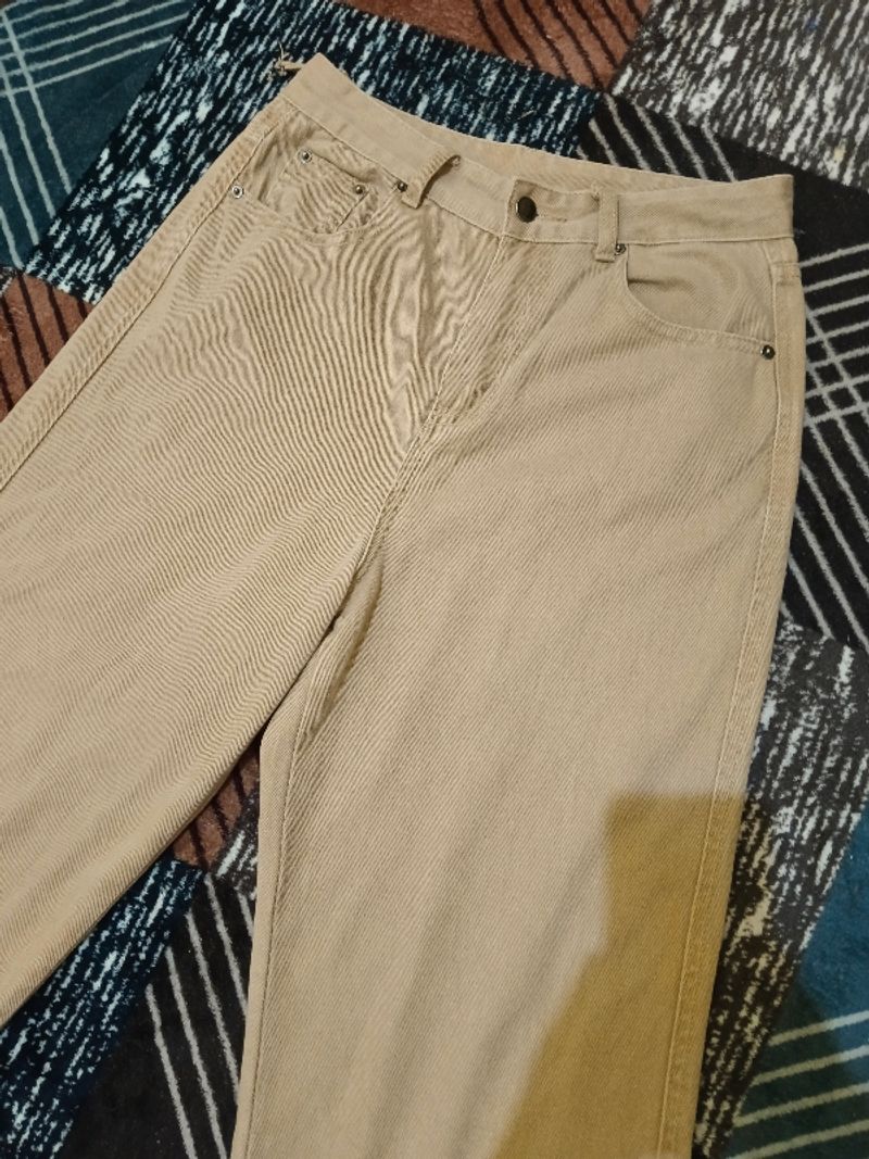 Loose Jeans Coklat, foto 5