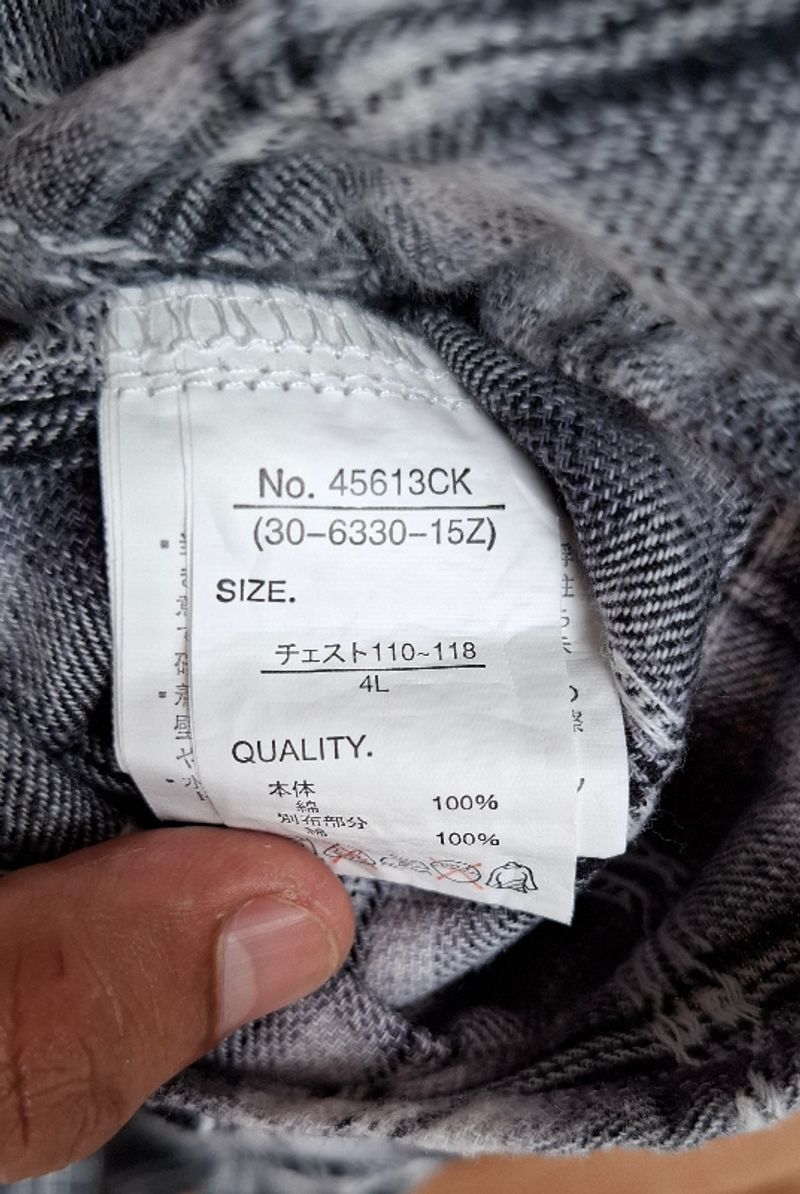 Thruxton Flannel Shirt
Size tag 4L, foto 5