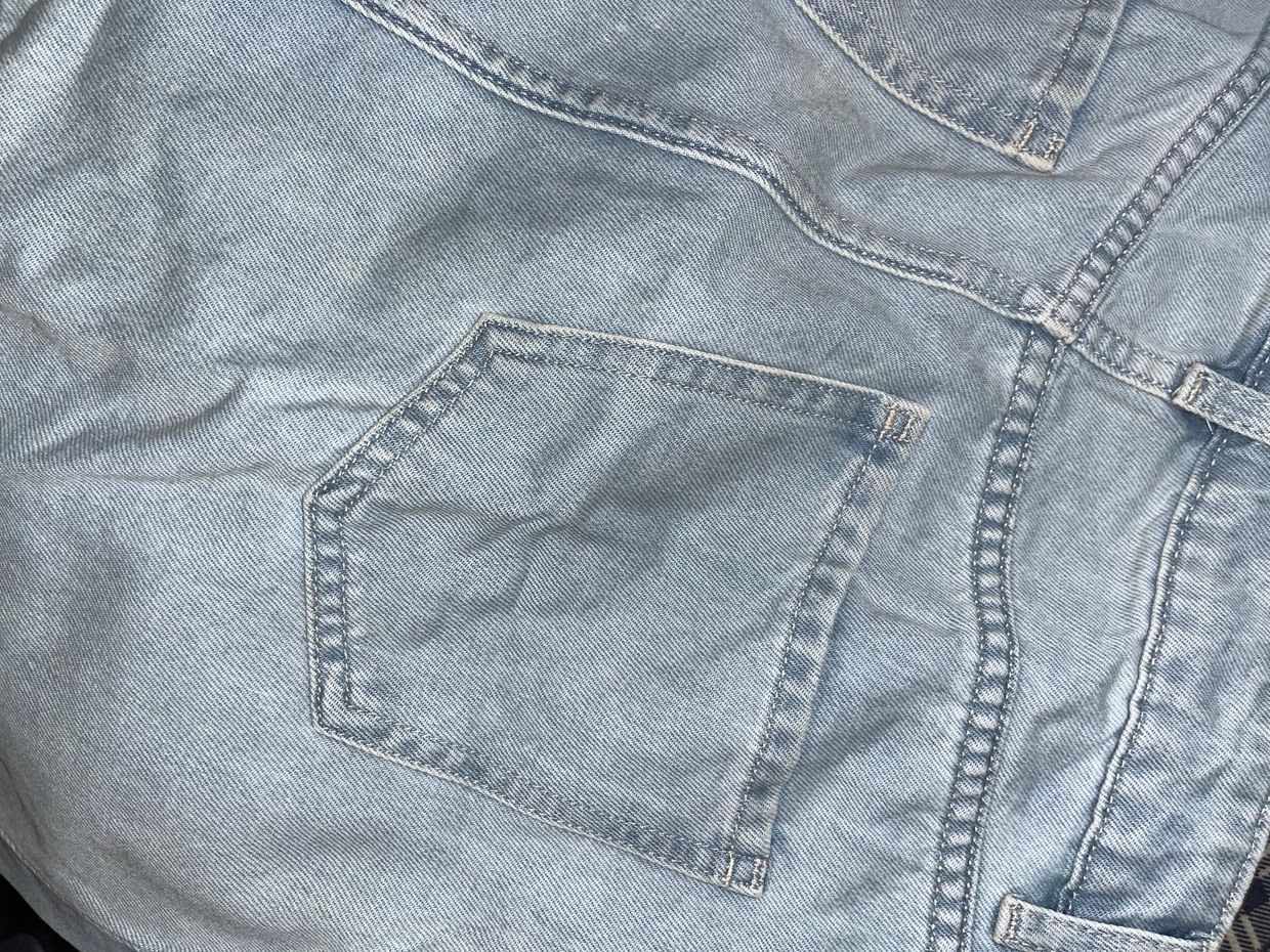 H&M Mini skirt Wanita blue, foto 4