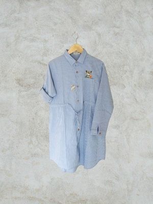 Tunik Linen Salur