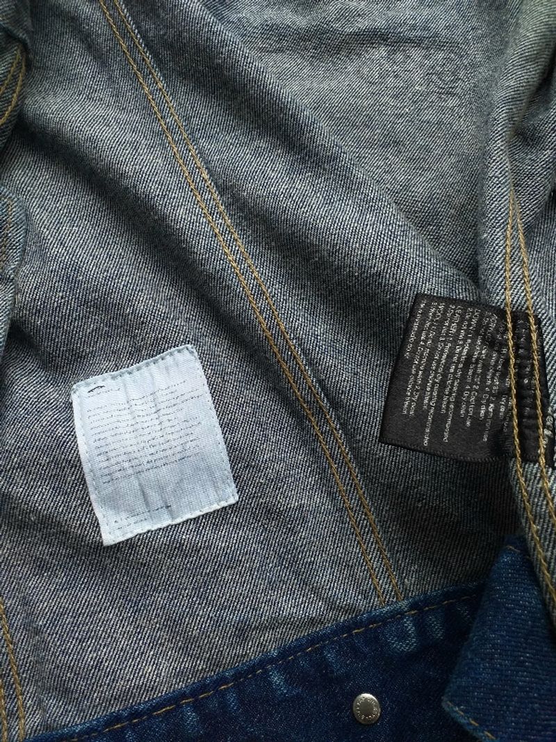 TRUCKER DENIM JACKET VIVA STUDIO BLUE INDIGO, foto 8