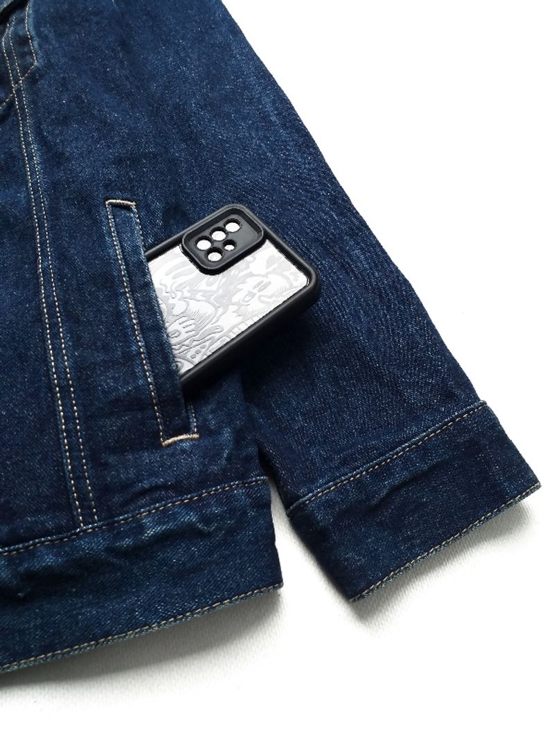 TRUCKER DENIM JACKET VIVA STUDIO BLUE INDIGO, foto 4