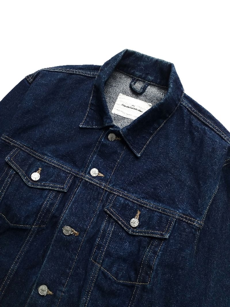 TRUCKER DENIM JACKET VIVA STUDIO BLUE INDIGO, foto 10