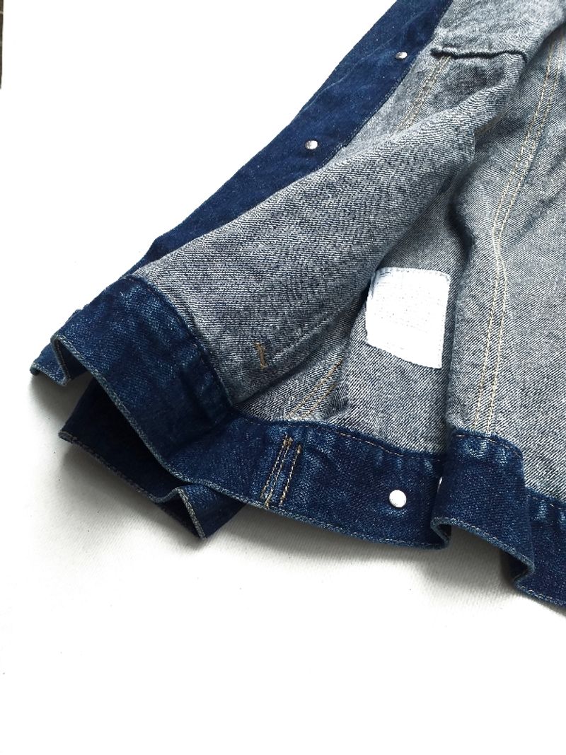 TRUCKER DENIM JACKET VIVA STUDIO BLUE INDIGO, foto 6