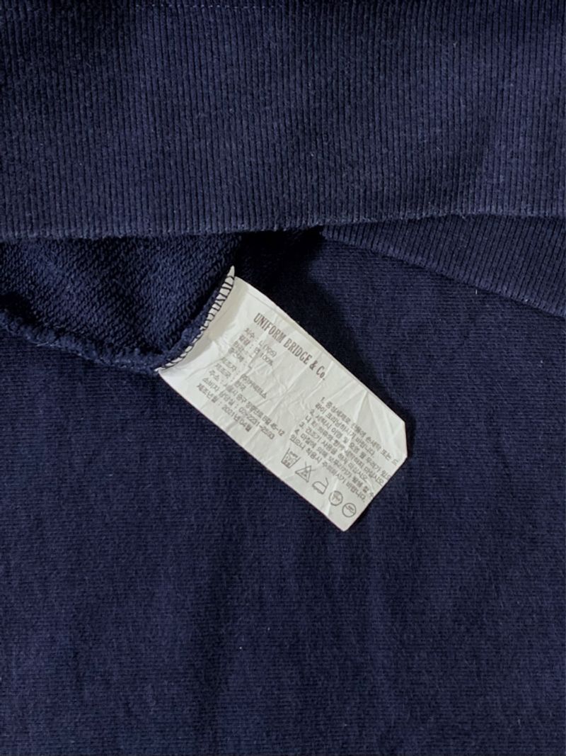 Uniform Bridge “1960” Crewneck Navy, foto 7