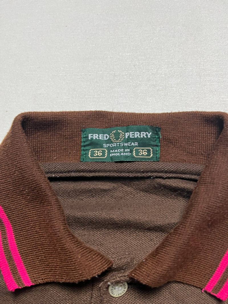 Vintage Fred Perry England poloshirt, foto 5