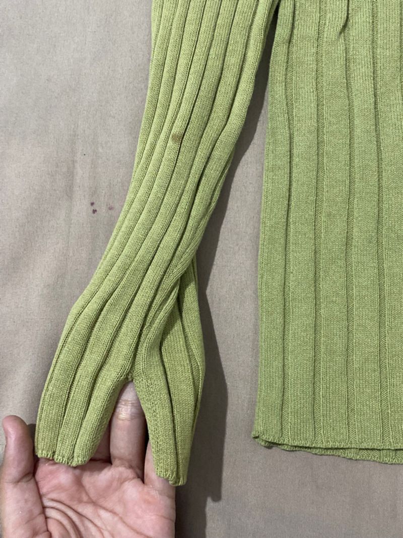 HER GOOD STORE CARDIGAN SAGE GREEN, foto 3