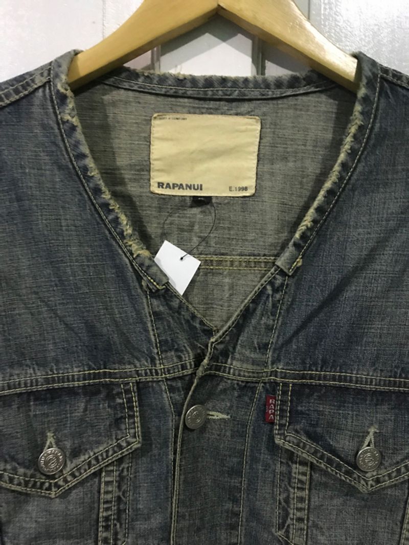 Y2K trucker jeans denim, foto 3