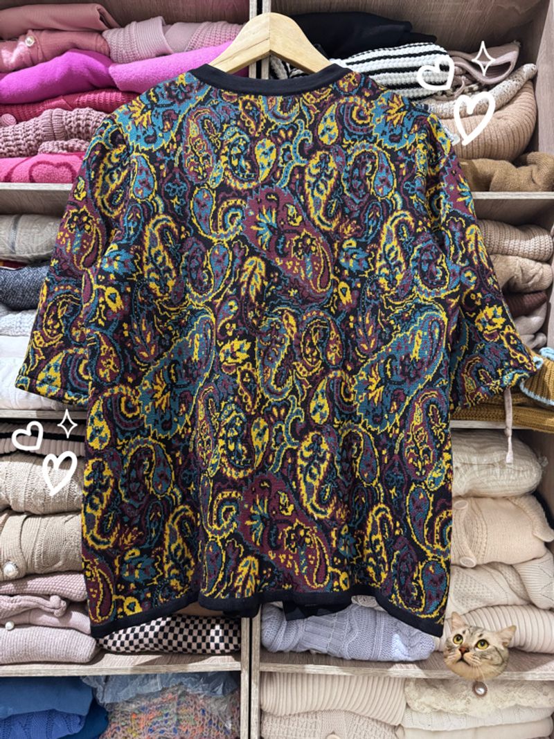 Atasan Cardigan Motif, foto 3
