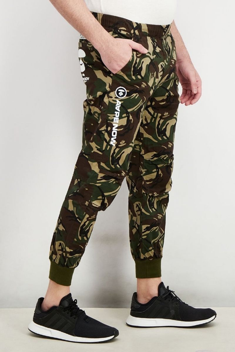 celana jogger kamuflase AAPE by A Bathing Ape., foto 3