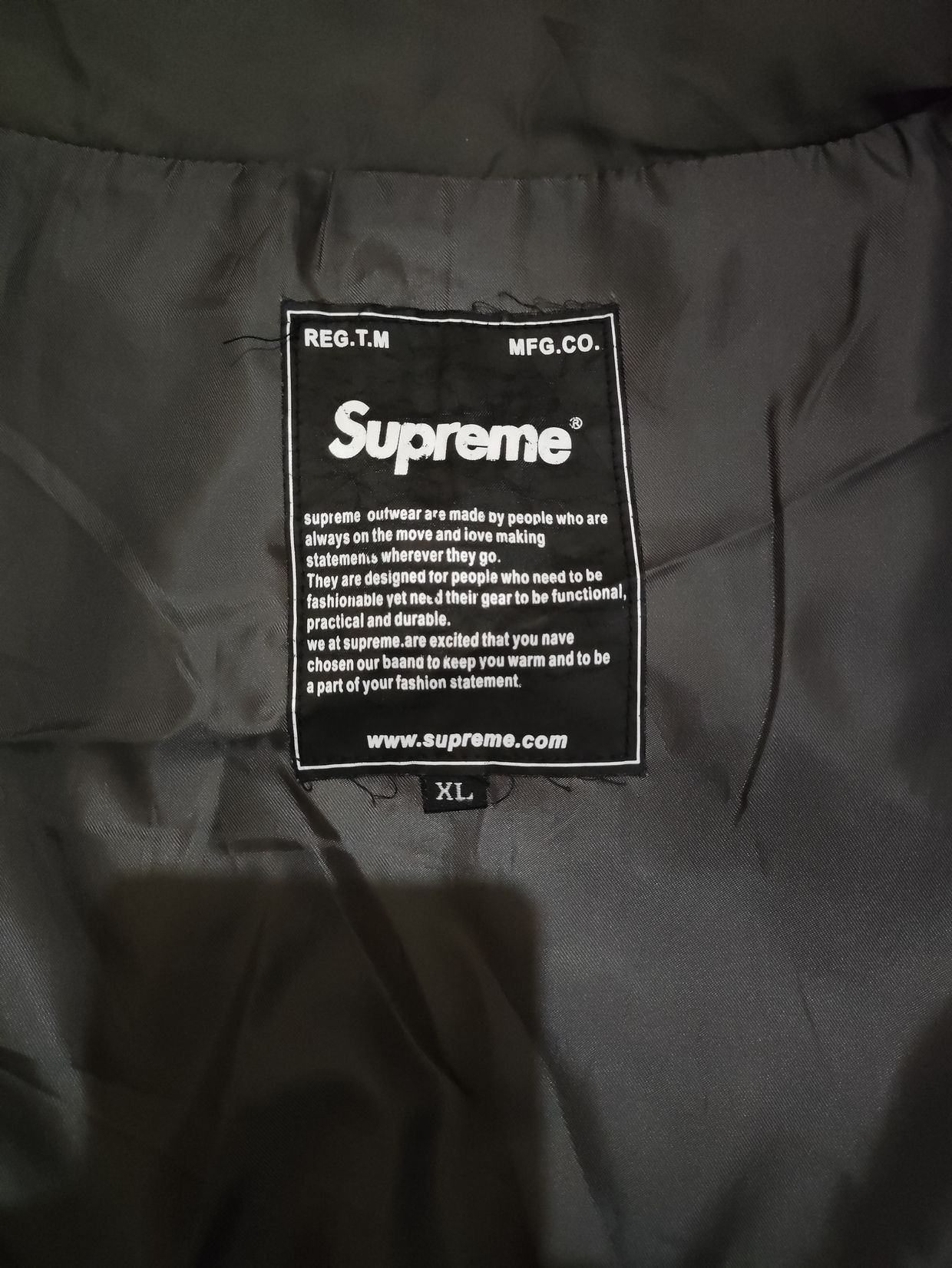 Supreme Casual Track jacket Pria gray, foto 6