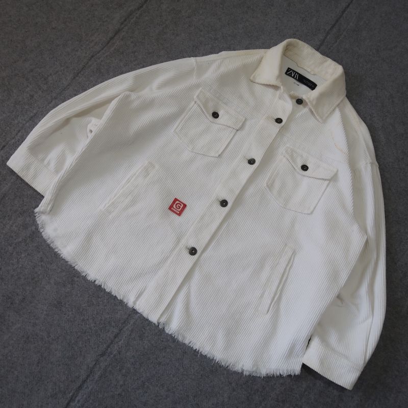 Zara Corduroy Trucker Jacket, foto 3