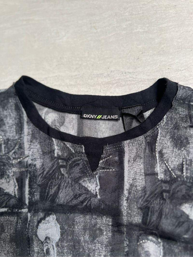 DKNY Jeans Mesh T-shirt, foto 7