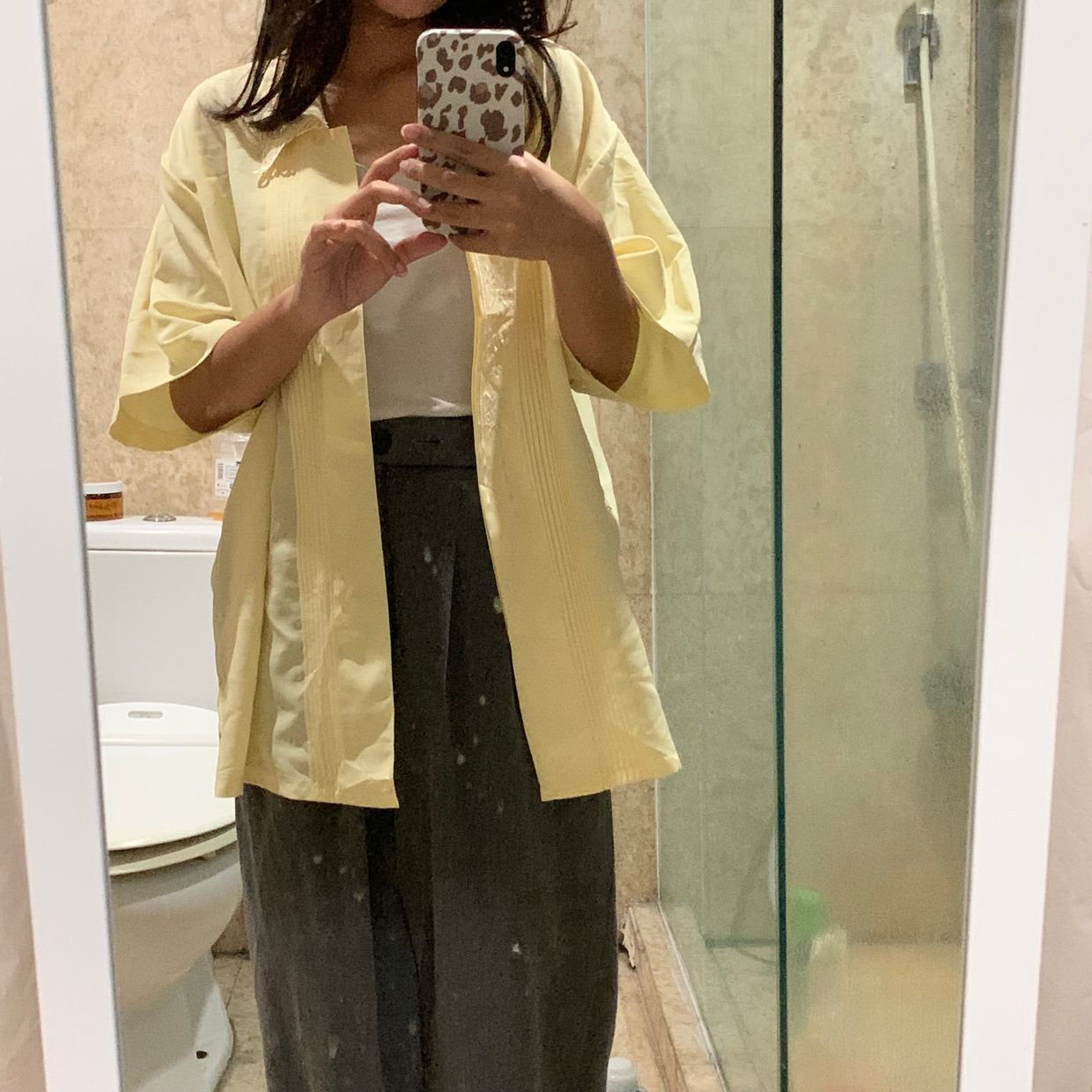 Shirt Wanita yellow, foto 3