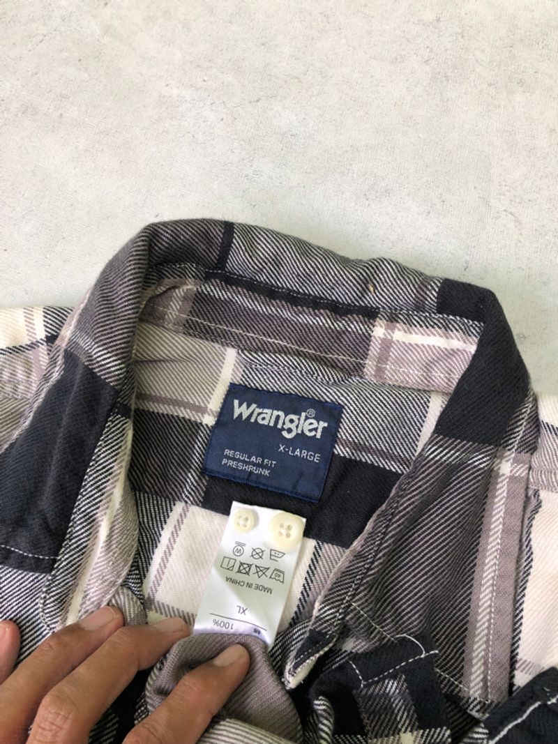 wrangler flannel shirt, foto 4