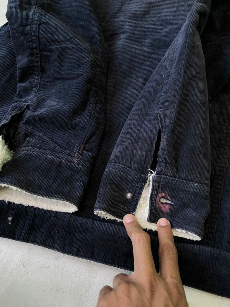 vtg vence exchange corduroy jaket, foto 6