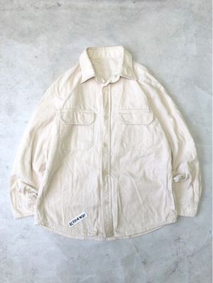 GU cream corduroy outer jaket