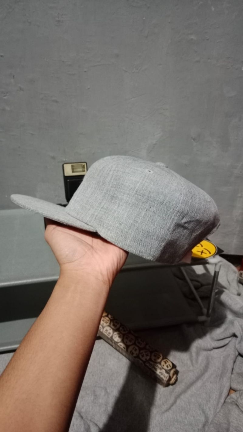 Topi 6panel inisial A, foto 3